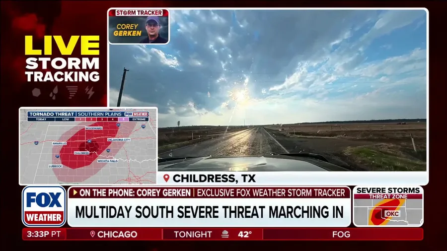 Live Tracking: Severe weather threat eyeing the South