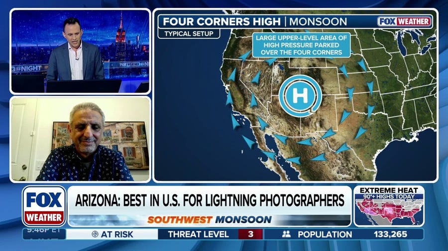 Monsoon season is underway in Arizona, bringing the risk of dust storms and flash flooding