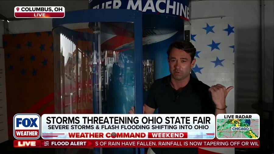 Ohio State Fair threatened by severe storms as damaging winds, rain move into the Ohio Valley