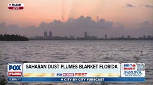 Miami wakes up to hazy skies as Saharan dust blankets Florida