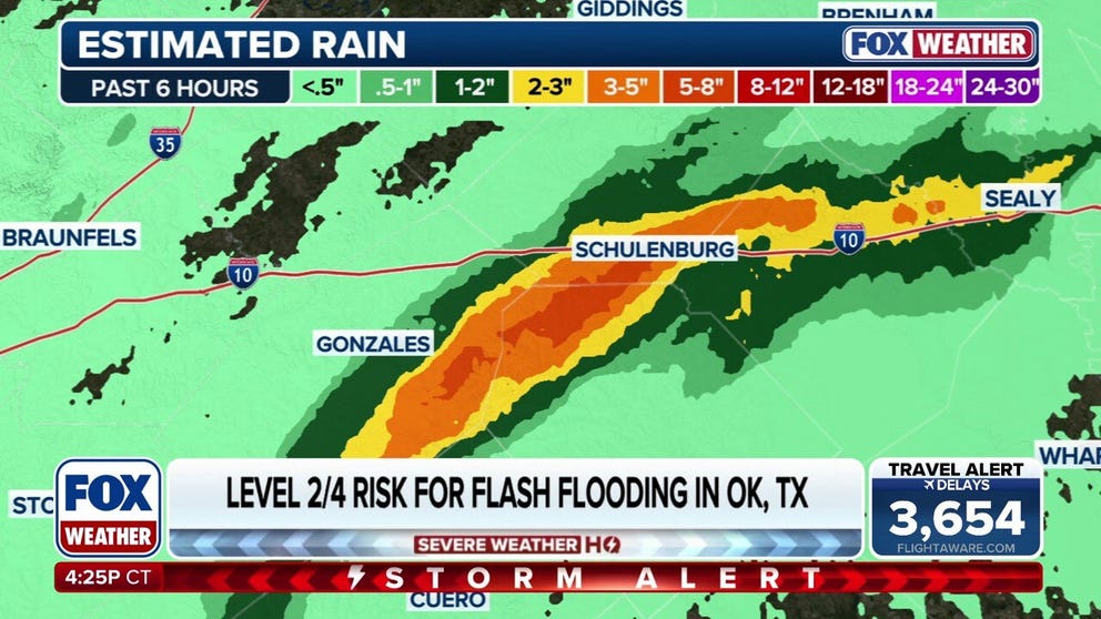 Texas on alert for severe storms and potentially significant flooding ...