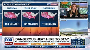 Nearly 100 million face heat alerts as dangerous temperatures grip the Central and Western US
