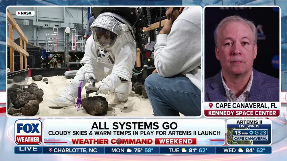 Chief Scientist for NASA’s Human Research Program Dr. Steven Platts joins FOX Weather ahead of Wednesday’s slated Artemis II launch. With favorable conditions for liftoff, find out what crucial data scientists hope to collect from this historic mission to shape the future of space discovery.