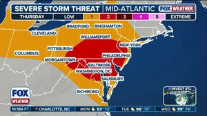 Severe storms target major Northeast cities by midweek