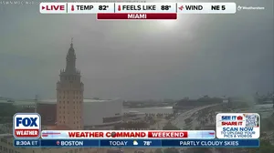 Saharan dust plume grips Miami