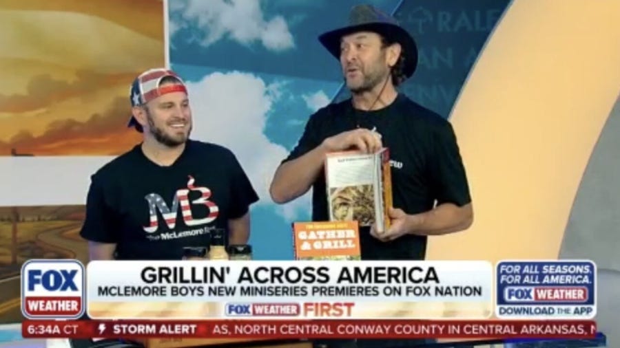 Grillin' Across America: McLemore Boys join FOX Weather to talk about their new miniseries on FOX Nation