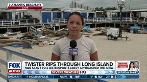 Rare tornado rips through Long Island beach community