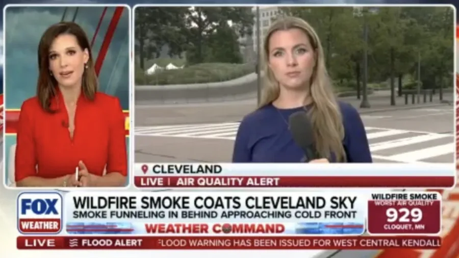 Over 100M under Air Quality Alerts across 12 states as Canadian wildfire smoke invades the U.S.