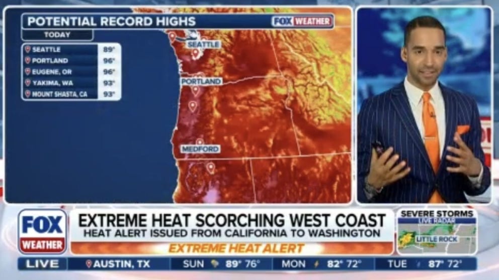 Triple-digit temperatures could impact millions as extreme heat scorches the West | Latest Weather Clips