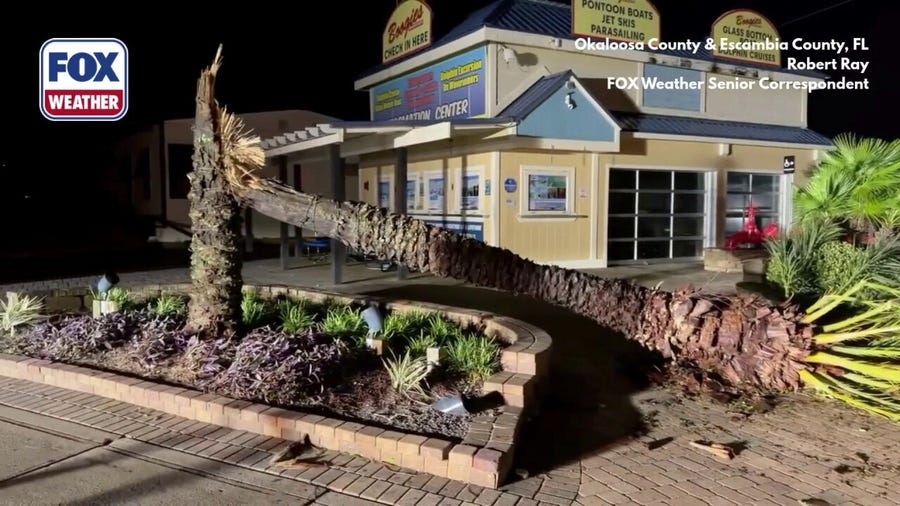 Watch: Hurricane Isaias leaves trail of power outages, damage, flooding across Florida Panhandle