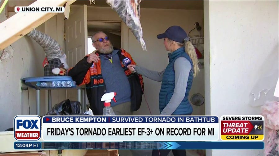 Michigan resident miraculously survives EF-3 tornado