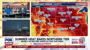 Nearly 50 record highs tumble as omega block bakes the Northern Tier