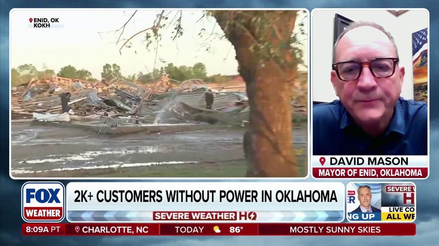 Enid Mayor describes recovery after dangerous tornado on Thursday