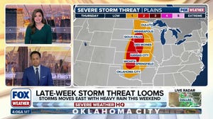 Large hail, damaging winds target millions from Oklahoma to Texas by Thursday