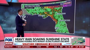 Developing storms pose damaging wind threat as heavy rain soaks Florida