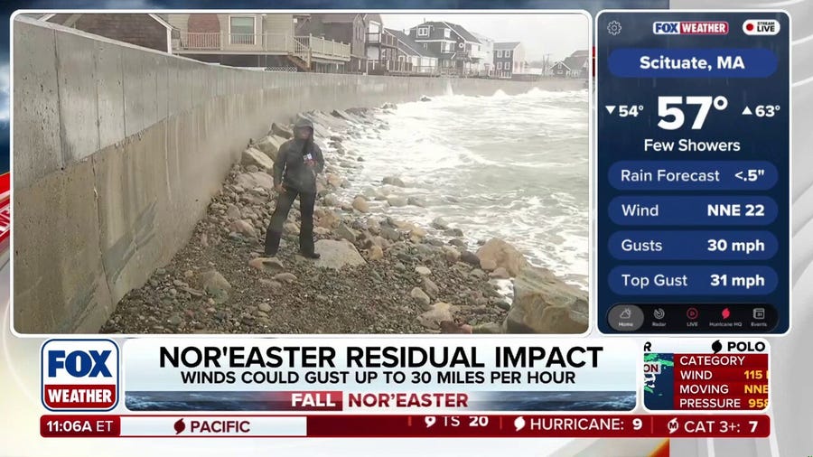 Nor'easter continues to smack communities in the Northeast