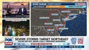 Fall storm to blast Northeast with severe weather, rain ahead of season's coldest temperatures