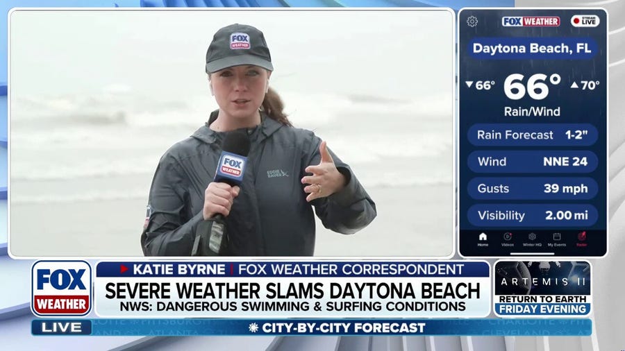 Severe weather slams Florida and triggers flood threat