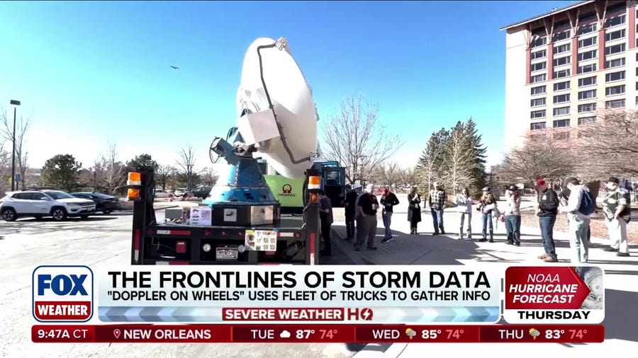 'Doppler on Wheels' uses fleet of truck-mounted weather radars to gather storm data