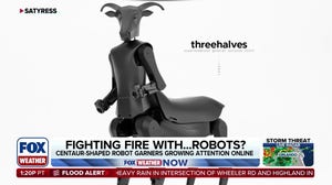 Centaur-shaped robot helps fight wildfires