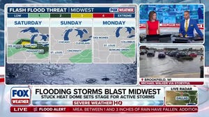 Millions across the Midwest face intense flash flood threat as severe storms linger through weekend