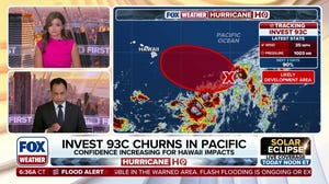 Invest 93C odds increase for tropical development as system targets Hawaii