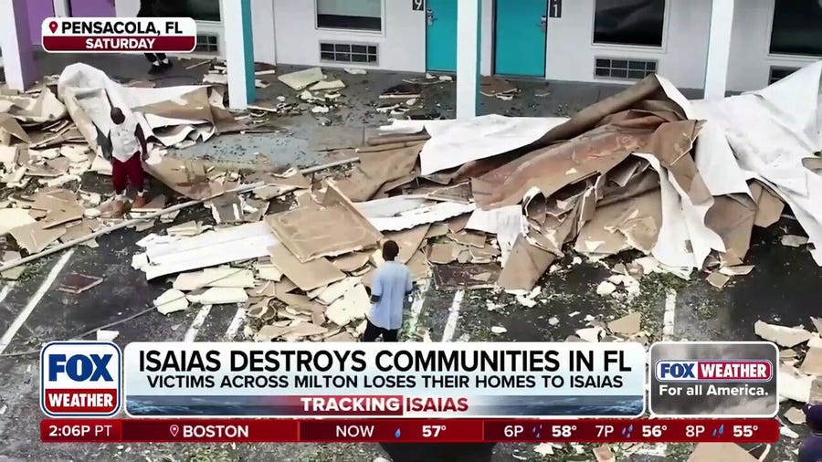 Hurricane Isaias tears through communities, unleashing deadly winds and flooding