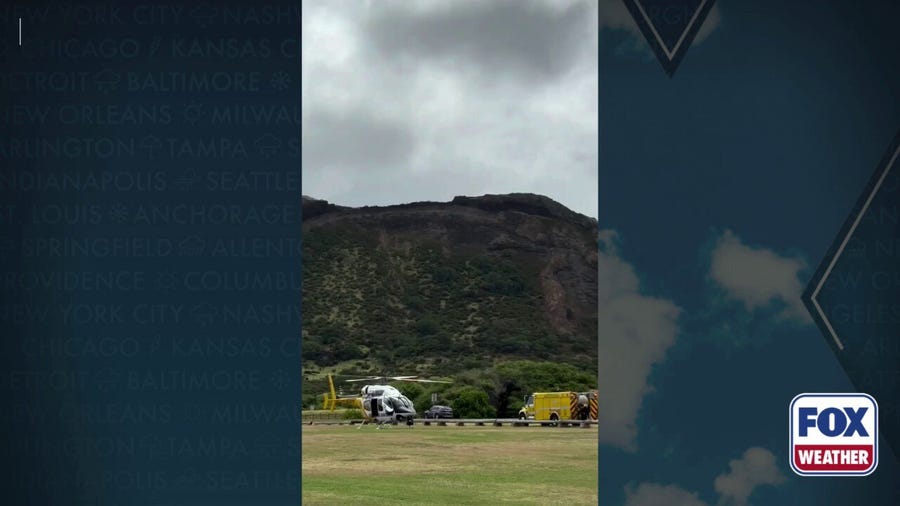 First responders search for missing father, son in waters off Oahu, Hawaii