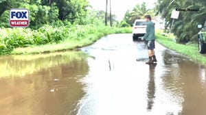 Watch:  Flash Flooding In Kaua'i As Hurricane Lowell Approaches