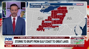 Severe storm threat looms into Saturday evening