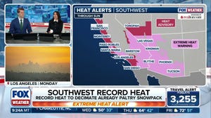 Spring heat wave across Southwest to break records for March 