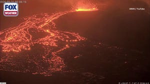 Small lava flows from Mount Kīlauea Volcano
