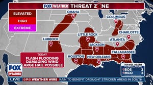 Days of rain continue to plague the South with growing flash flood risks for millions