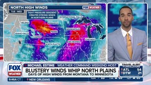 Strong winds to sweep Northern Plains, likely bringing hazardous travel conditions
