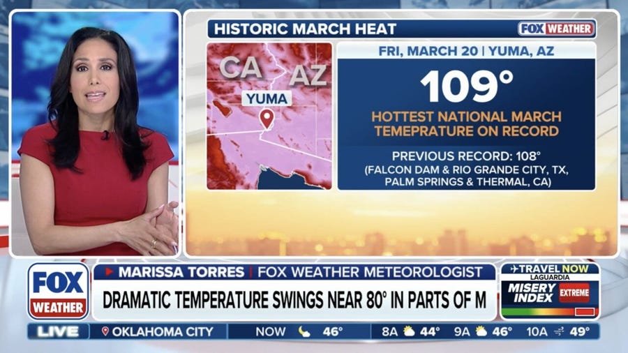 Historic heat wave scorches records in the Southwest with hundreds of locations seeing record-breaking temps 