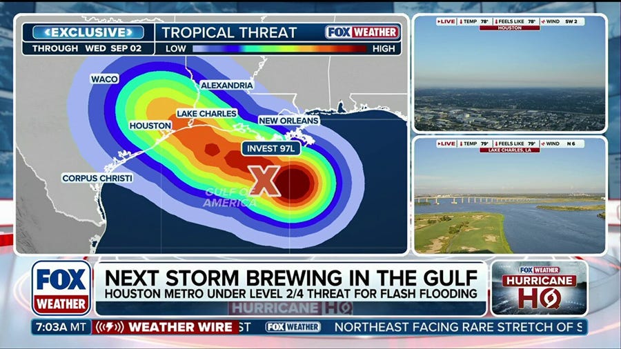 FOX Weather Hurricane Specialist Bryan Norcross breaks down growing odds of Invest 97L becoming a tropical system