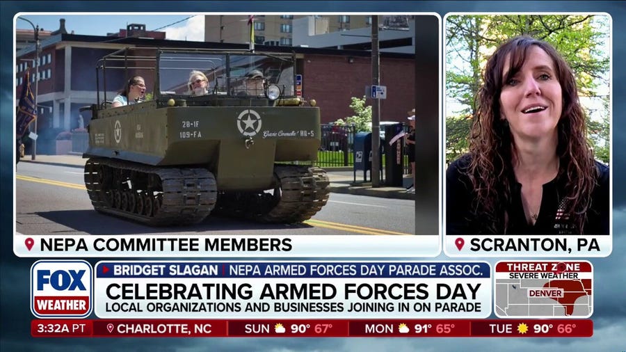 Honoring active-duty service members on Armed Forces Day