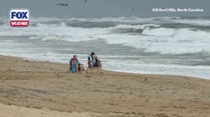 Watch: North Carolina's Outer Banks Lashed By Strong Wind Gusts And Strong Waves As Nor'easter Develops