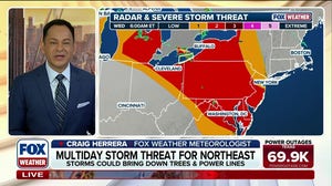 Damaging winds, tornadoes threaten Northeast as severe storms persist