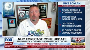 National Hurricane Center to update forecast cone