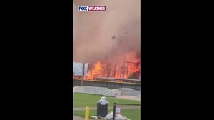 Wildfire engulfs Dwight Merkel Sports Complex in Spokane