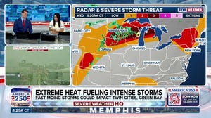 Ring of fire setup unleashes destructive ridge riding storms from the Plains to Northeast