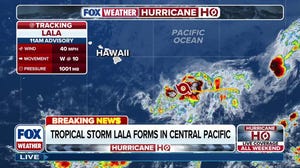 Tropical Storm Lala forms southeast of Hawaii, expected to bring dangerous storm surge, heavy rain