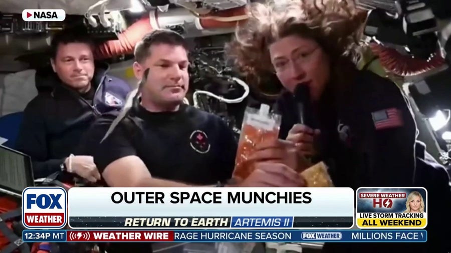 Fine dining while in space