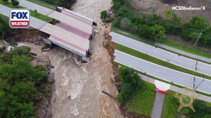 Watch: Drone Video Shows Devastating Flooding In Hamilton County, Indiana