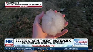 Millions at risk for large hail and damaging winds across the Ohio Valley