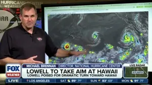 NHC Director Michael Brennan joins FOX Weather as Hurricane Lowell poised for a dramatic turn toward Hawaii 
