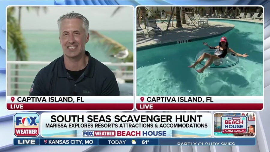 FOX Weather Beach House: Getting lazy in Captiva Island, Florida