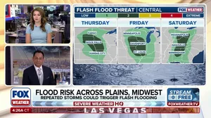 Powerful thunderstorms to slam Central Plains, Midwest as multiday Central US flood threat begins