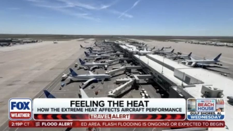 Can rising temperatures prevent more planes from taking off?